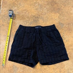 Abercrombie & Fitch Black Stretch Shorts